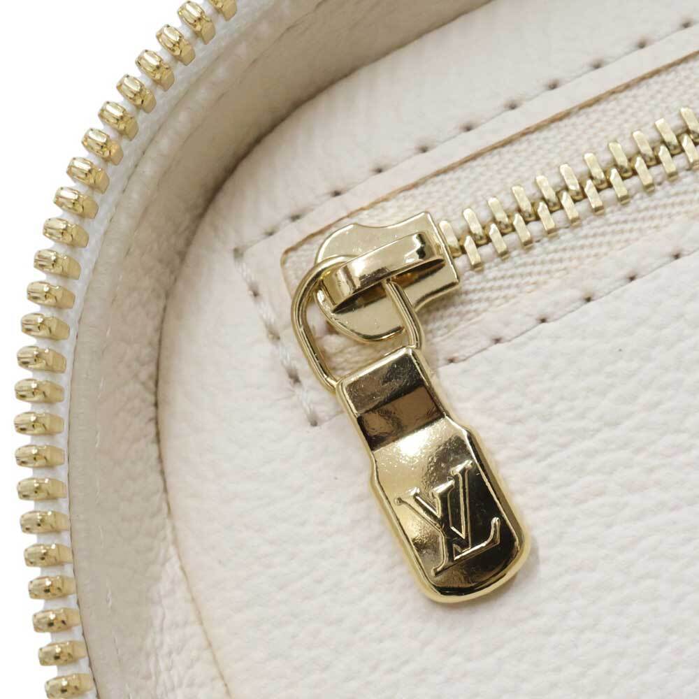 Louis Vuitton Nice LV TM Leather Vanity Bag White
